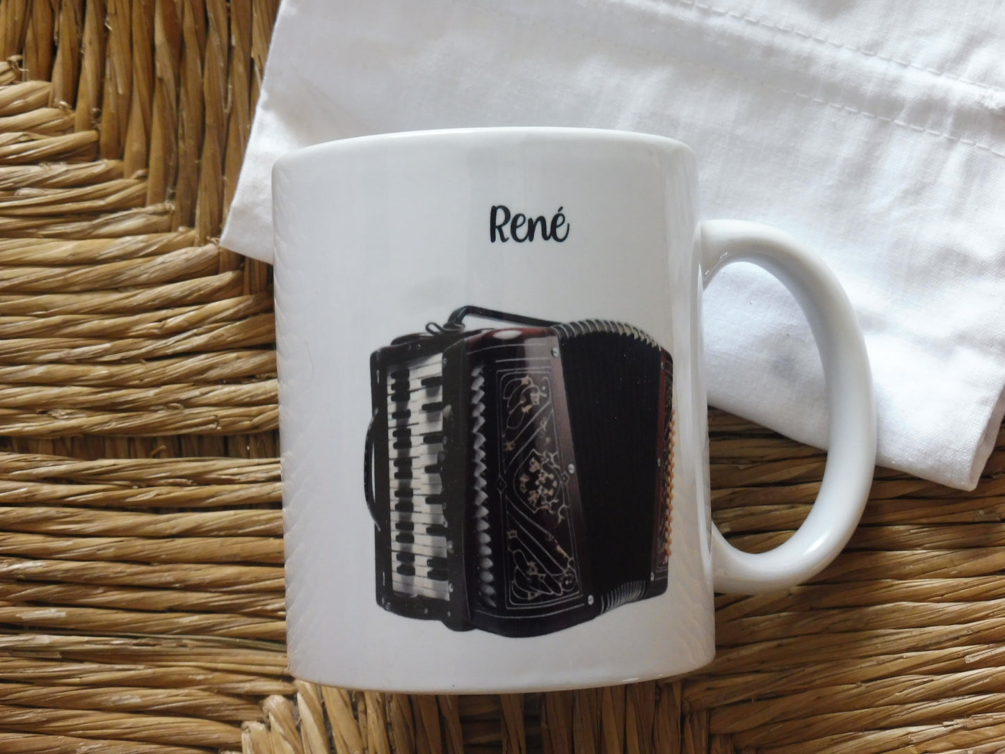 Mug personnalisé accordéon