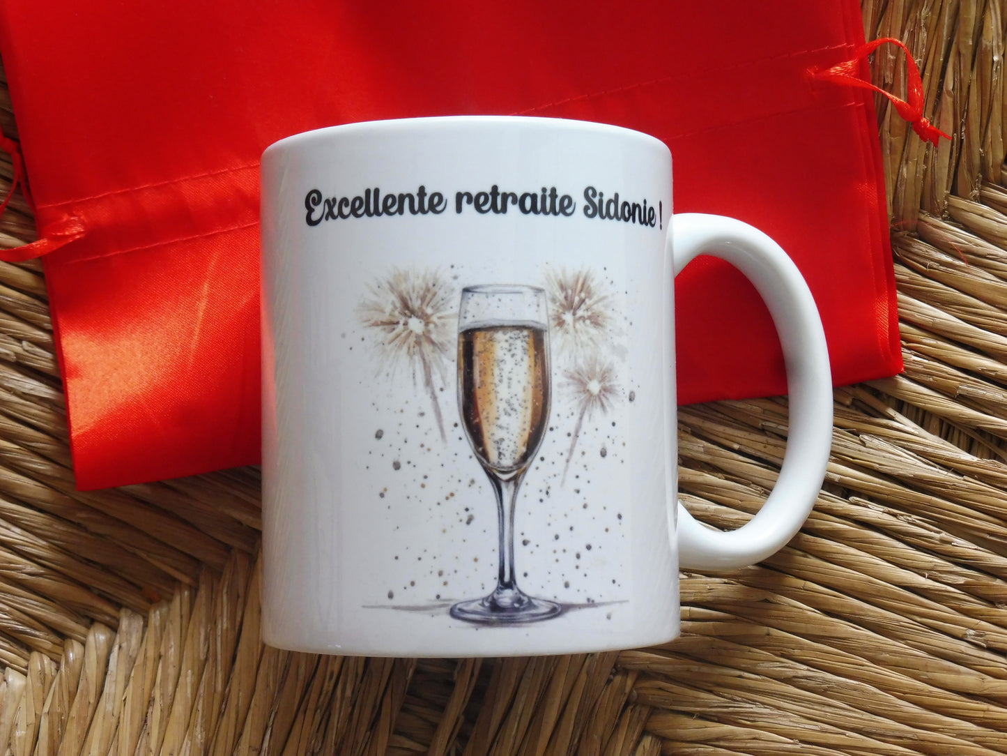 Mug personnalisé Retraité (e)