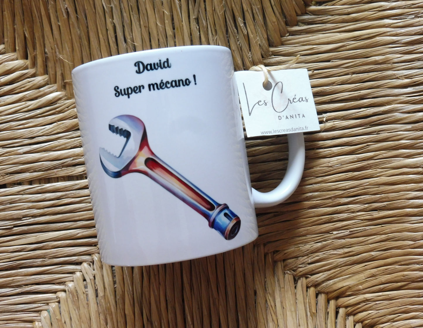 Mug personnalisé mécanicien / mécanicienne