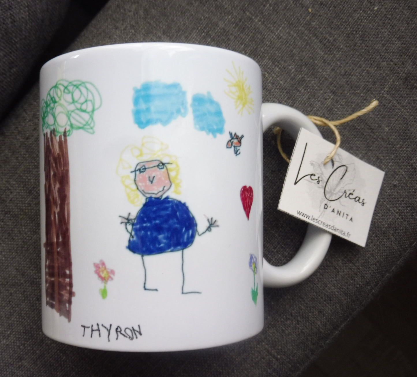 Mug personnalisé avec dessin