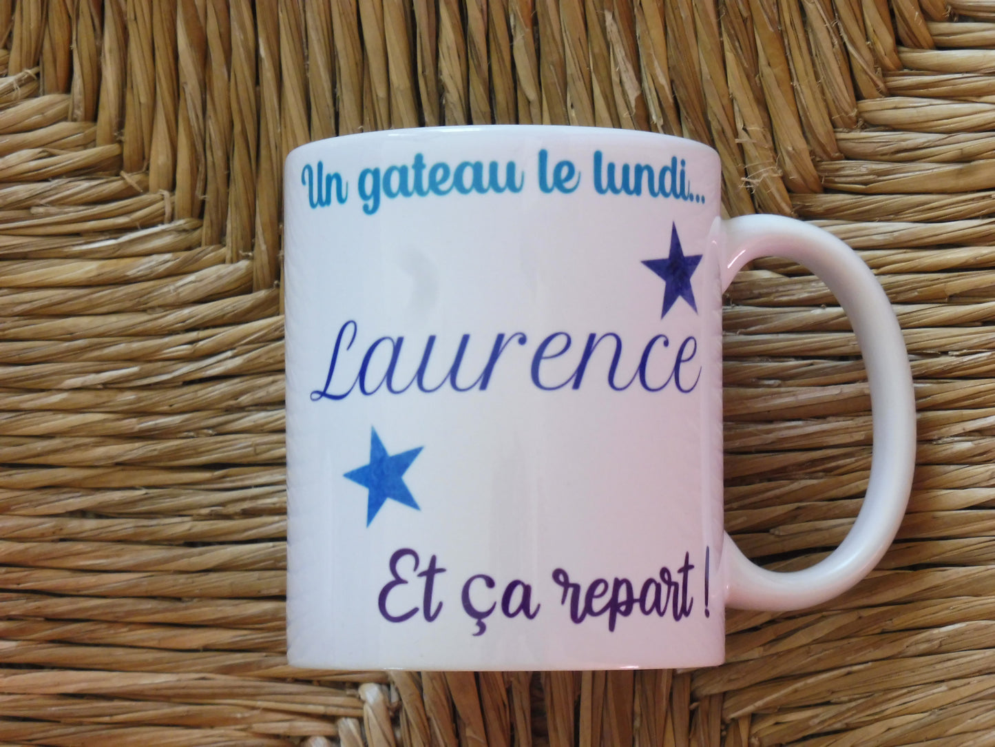 Personalisierte Tasse im Ruhestand