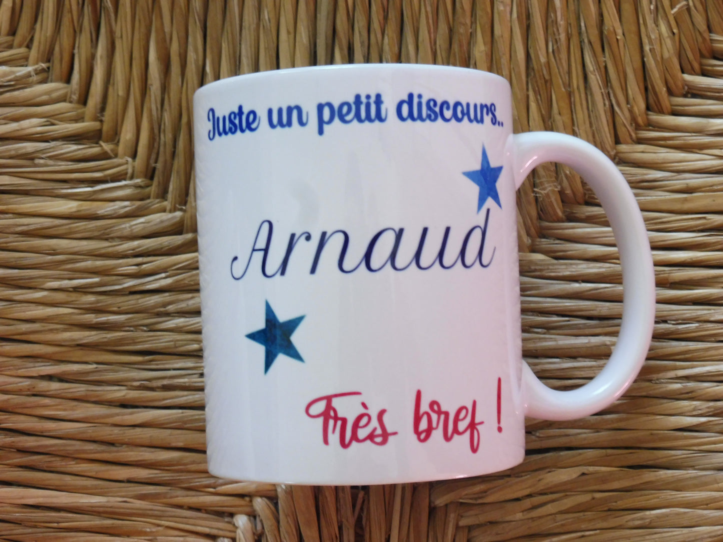 Personalisierte Tasse im Ruhestand