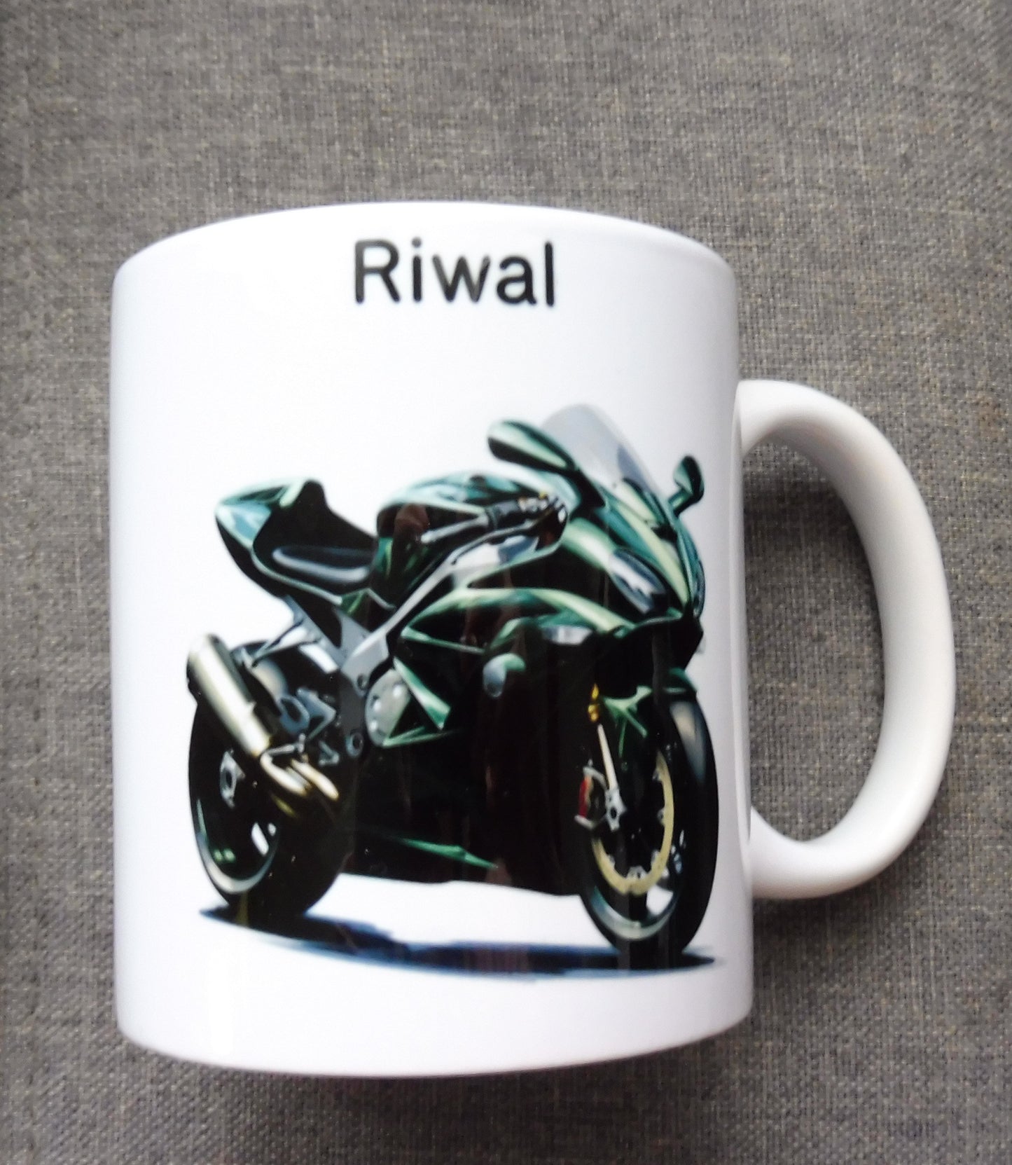 Mug personnalisé moto