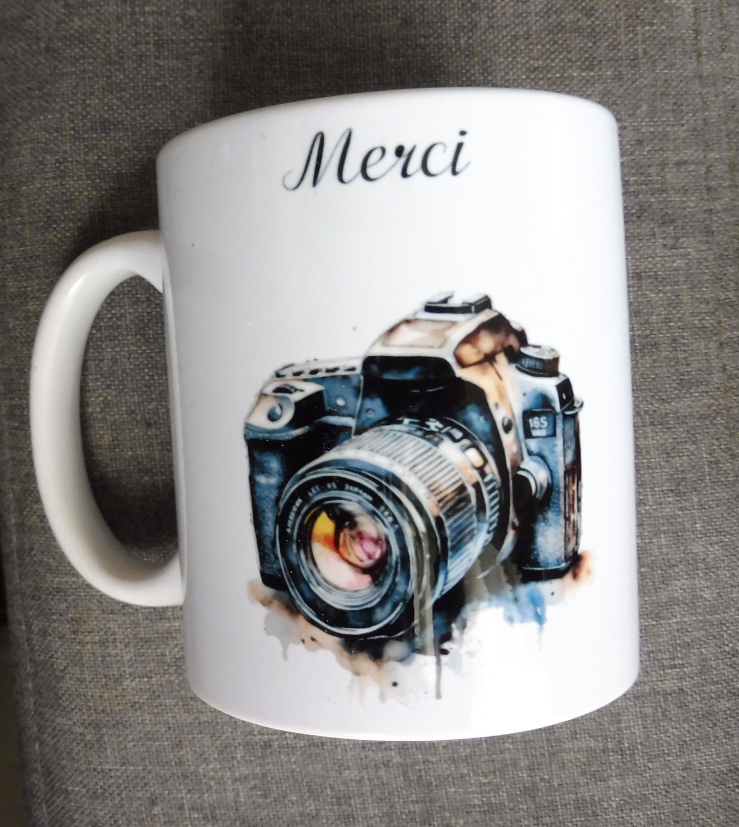 Mug personnalisé photographe