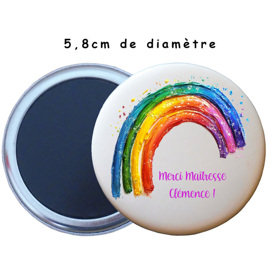 Magnet personnalisé maître ou maîtresse d'école