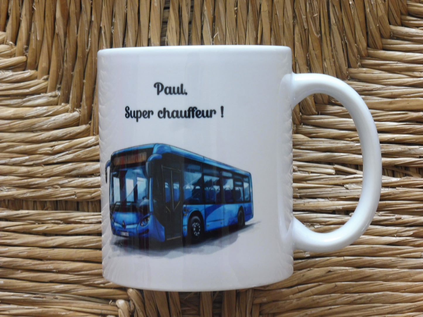 Mug personnalisé bus