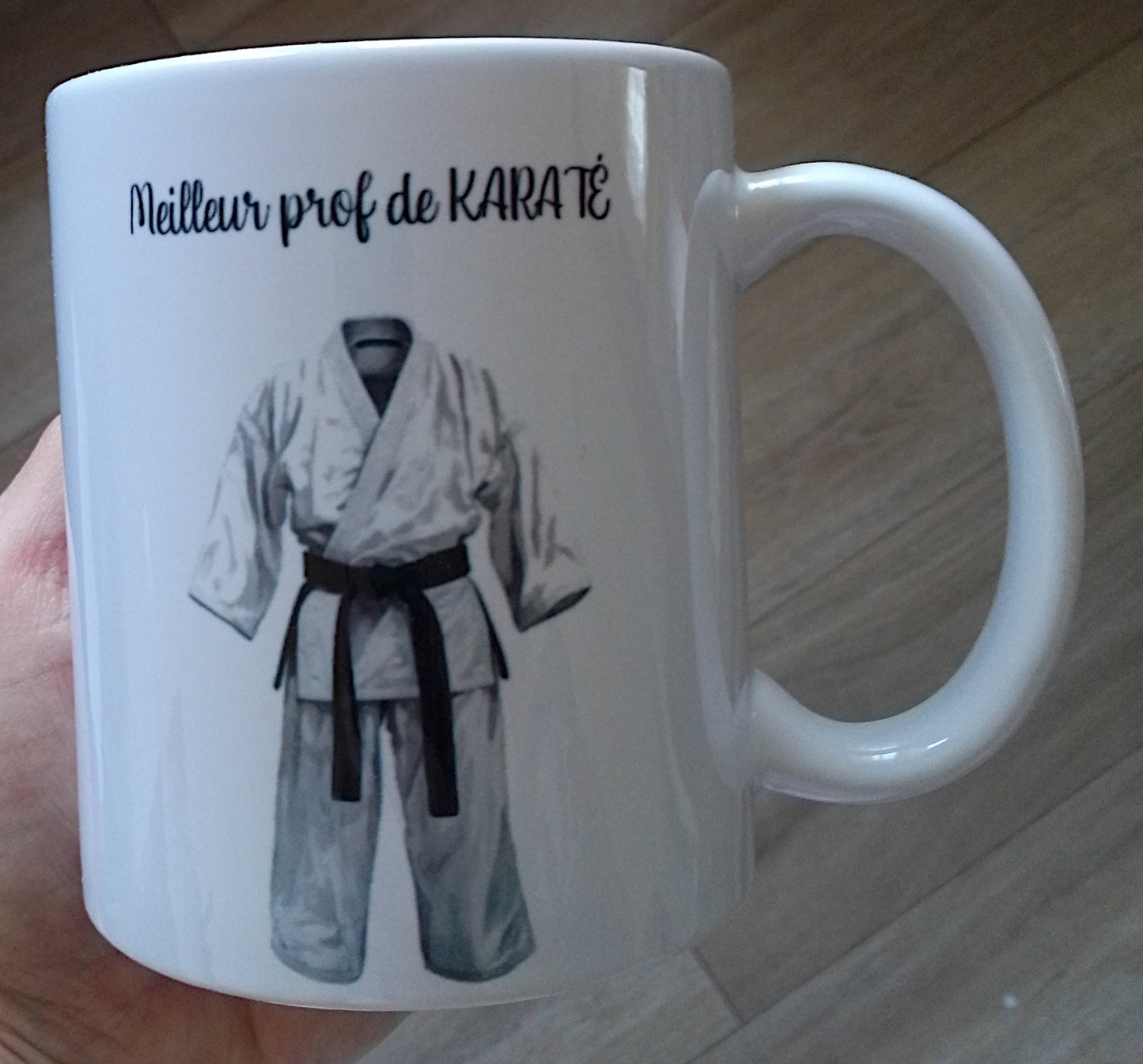 Mug personnalisé karaté