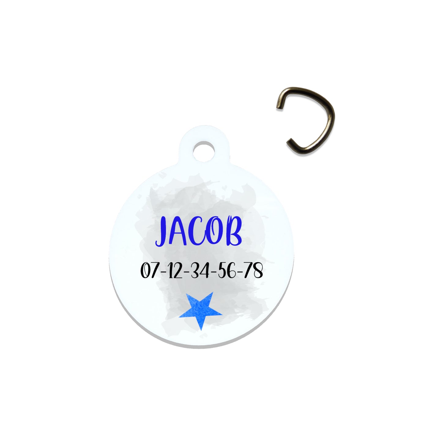 Personalized cat or dog medal