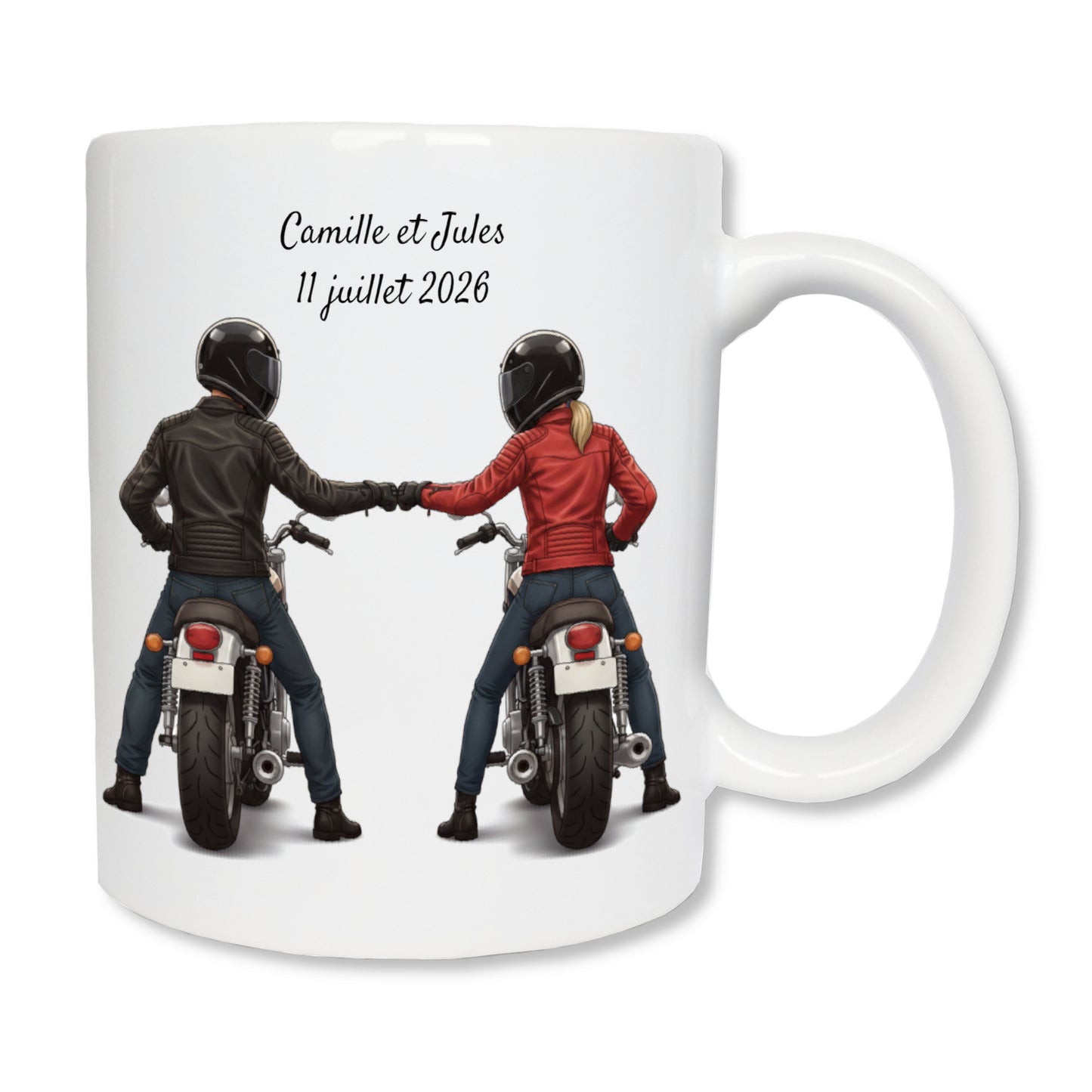 Personalisierte Frischvermählten-Tasse