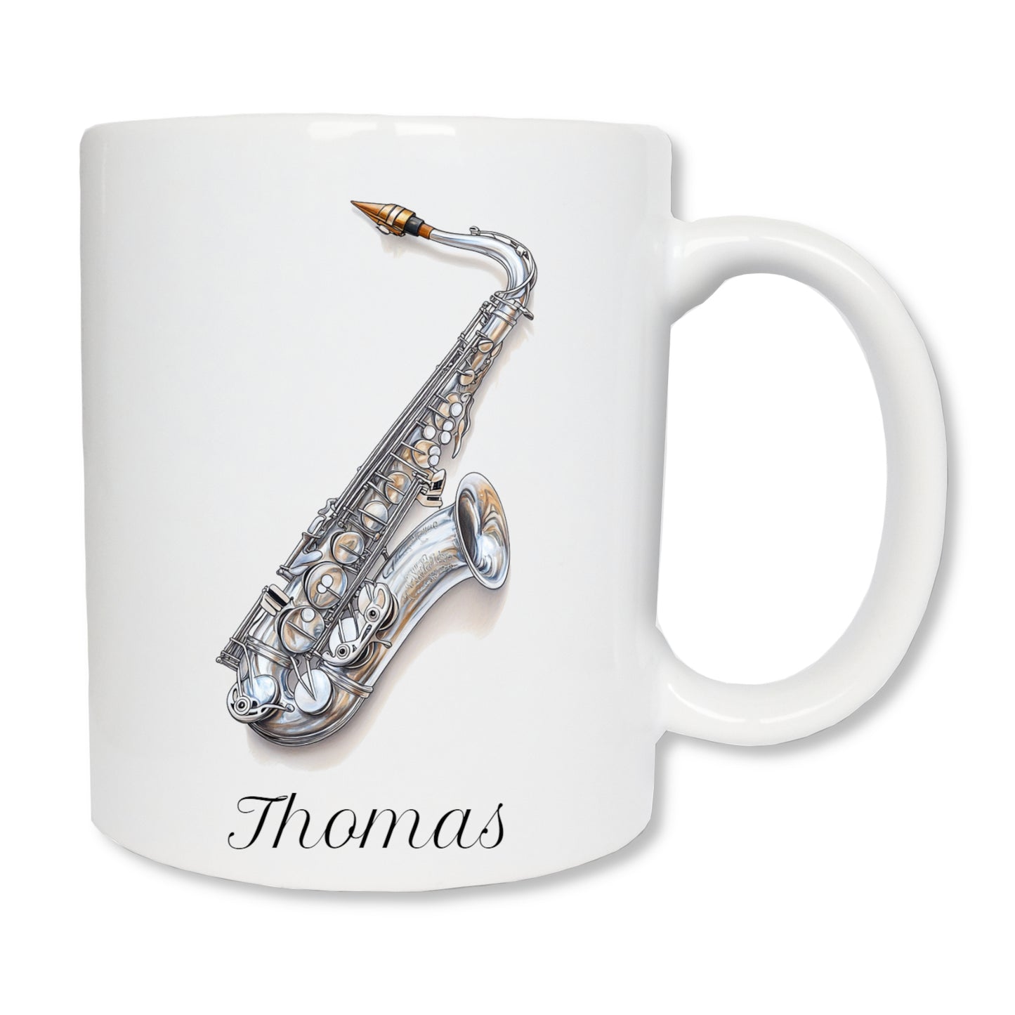 Mug personnalisé saxophone