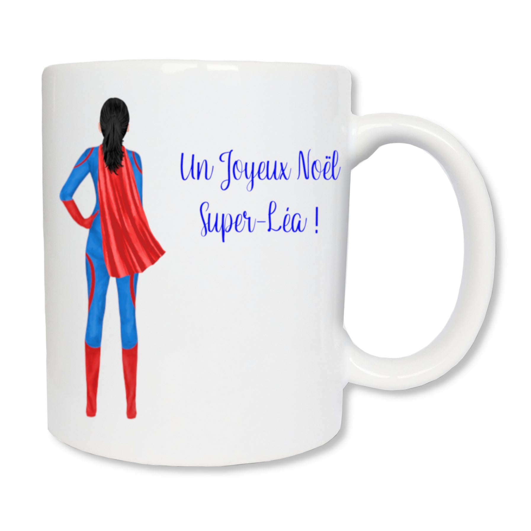 Mug personnalisé avec un prénom super tata - Joli Mug