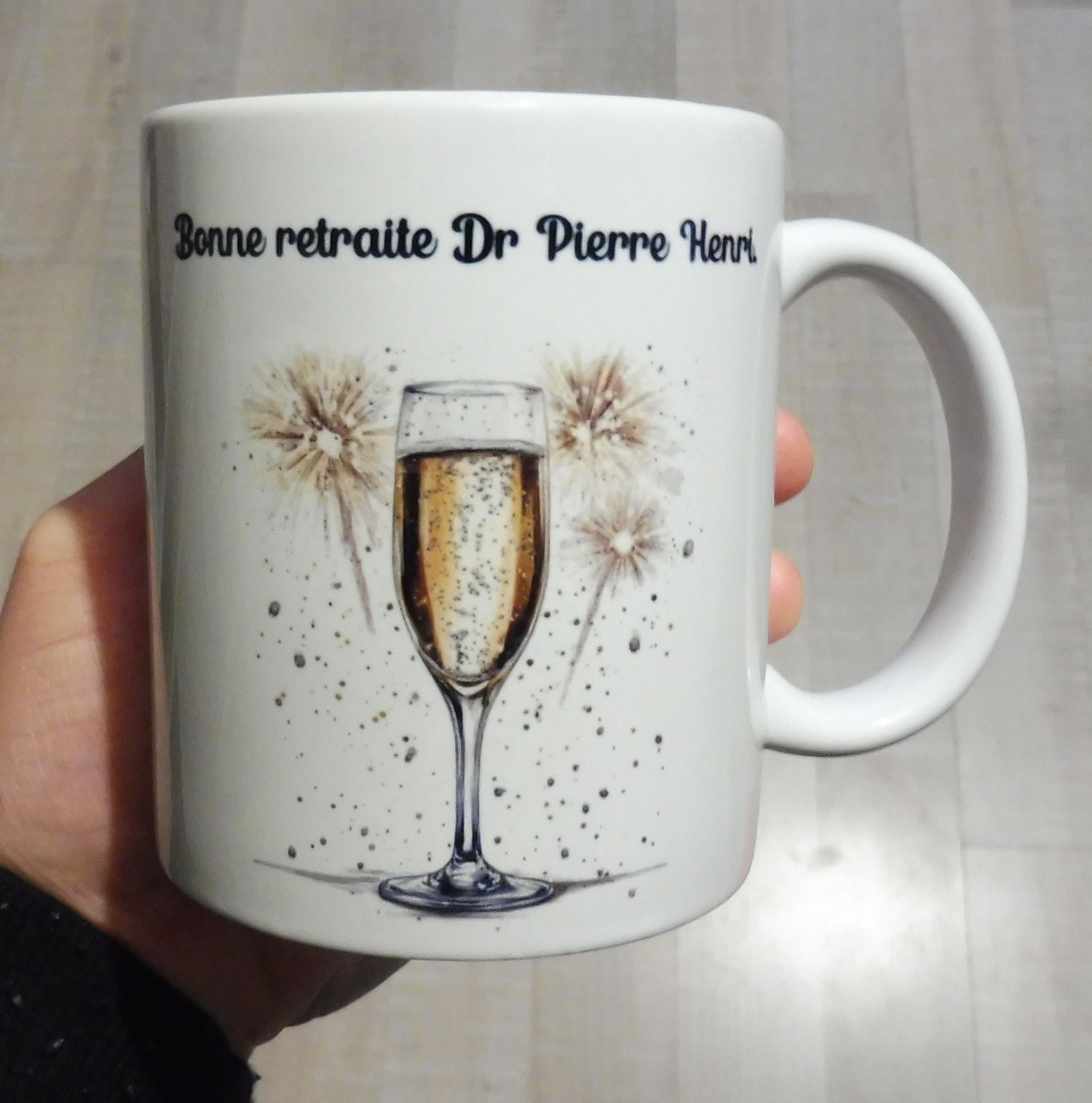 Mug personnalisé Retraité (e)
