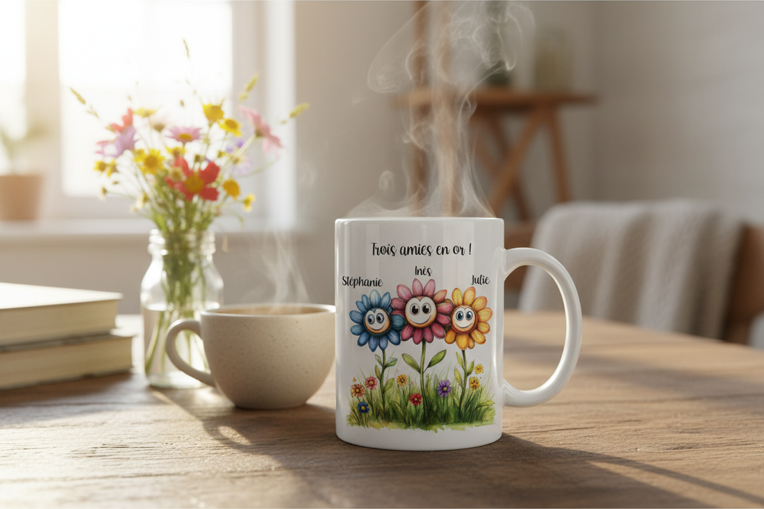 L'impression exceptionnelle de nos mugs personnalisés
