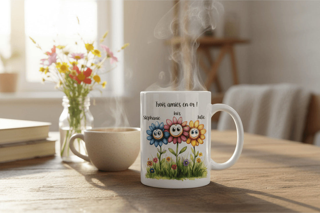 L'impression exceptionnelle de nos mugs personnalisés