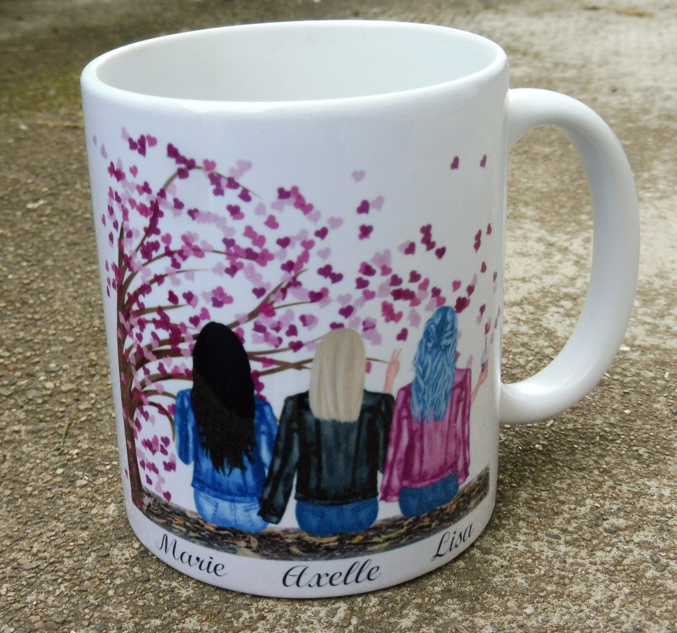 Personalized friends mug - Women's gift idea - Friends - Colleagues – LES  CREAS D'ANITA