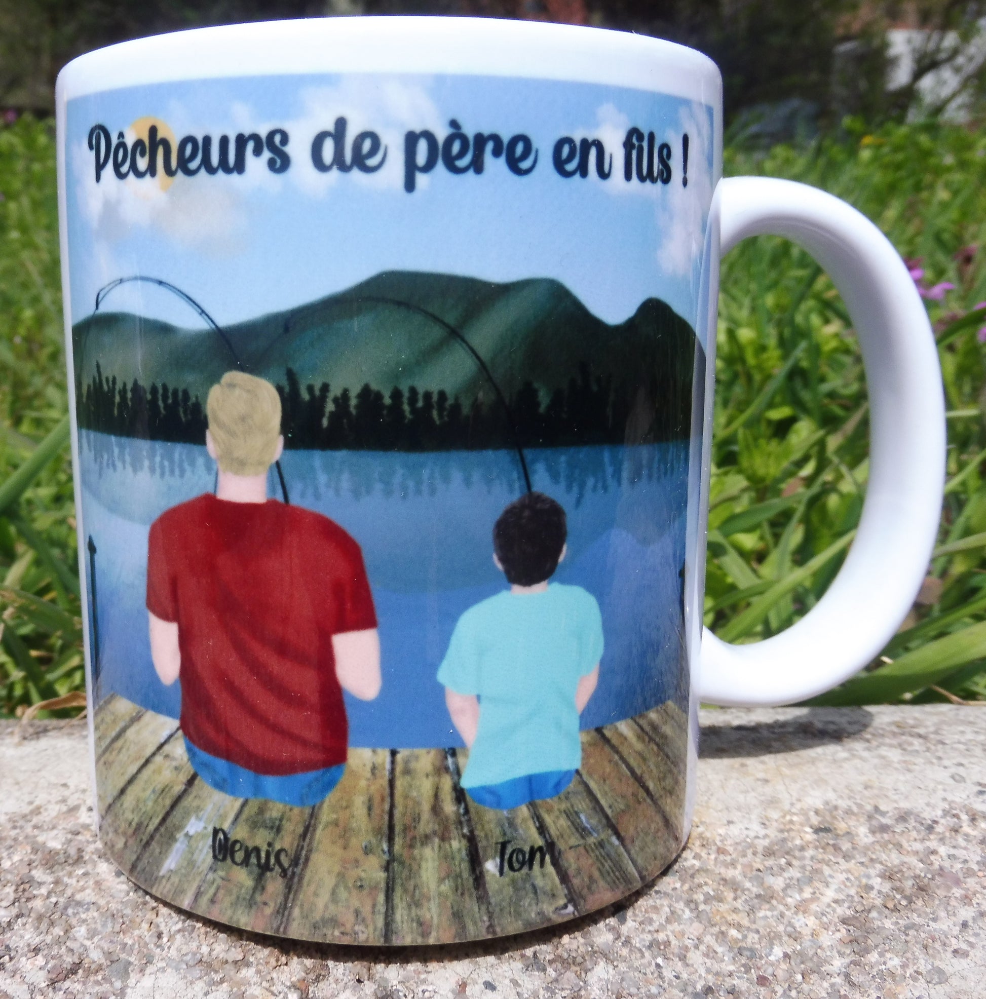 Mug Monsieur Pêcheur - Hommes - Mug-Cadeau