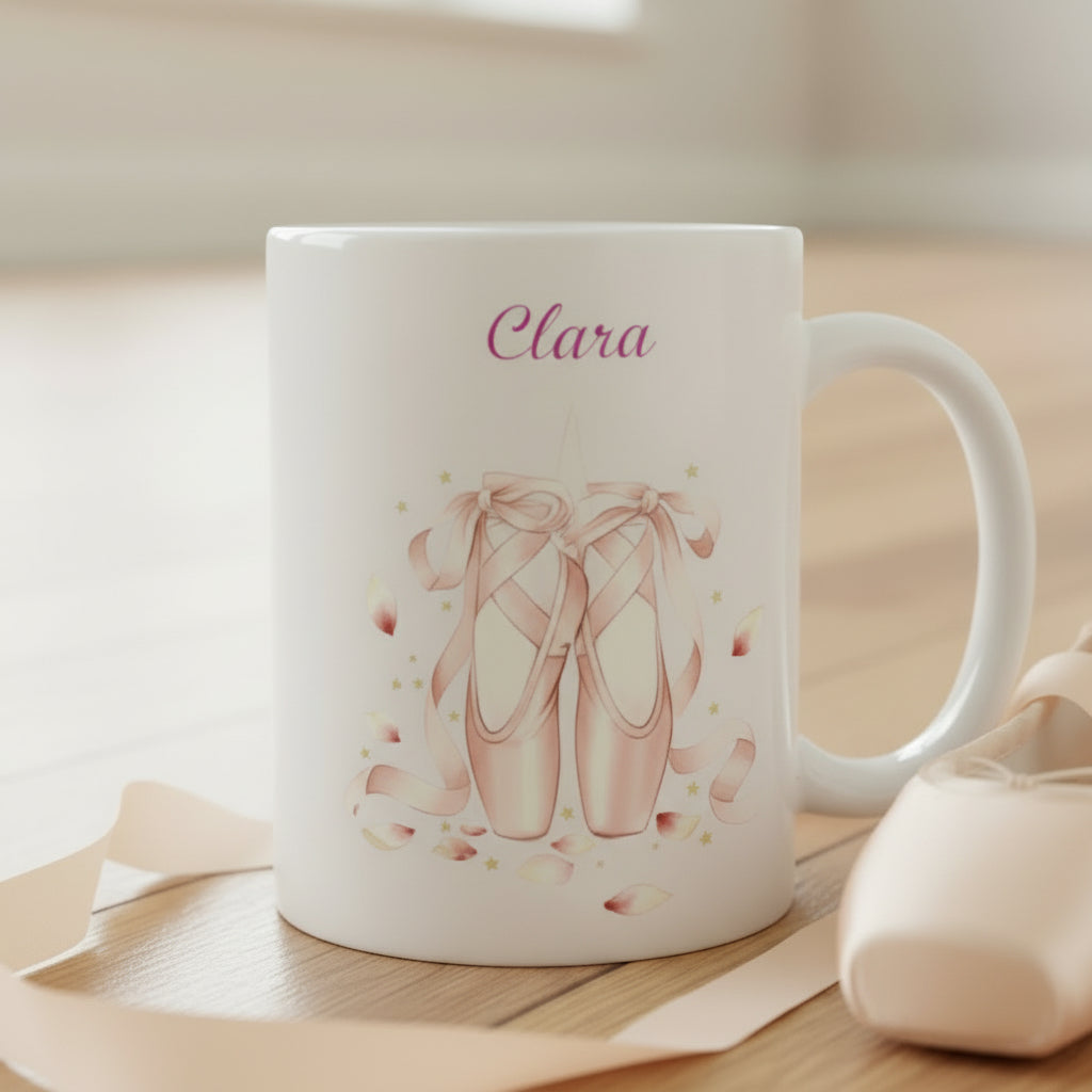 Mug danseuse personnalisé - idée cadeau passion danse