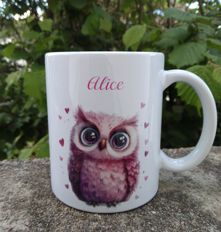 Mug céramique 325ml parrain personnalisé avec prénom - cadeau original pour parrain


