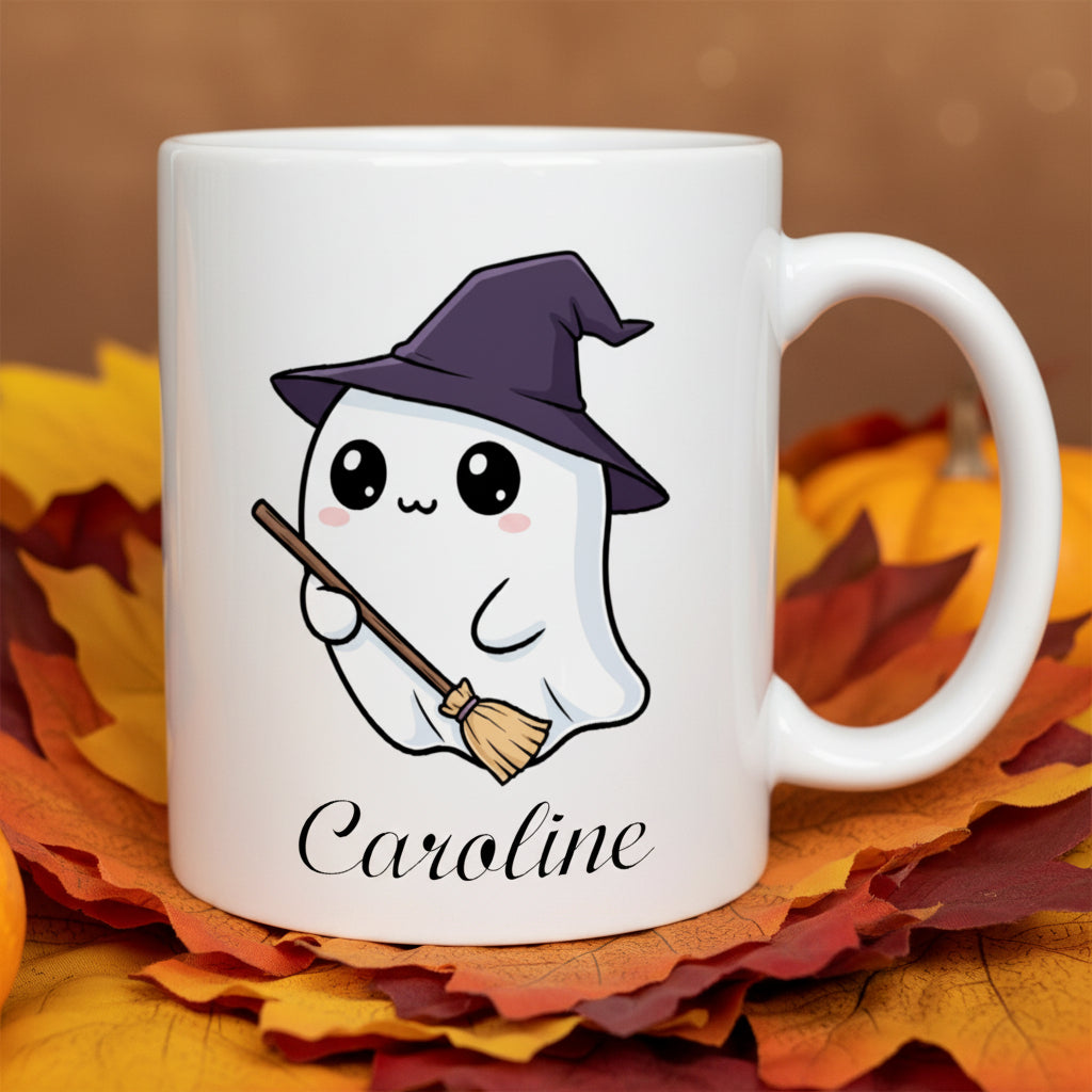 Mug personnalisé fantôme Halloween