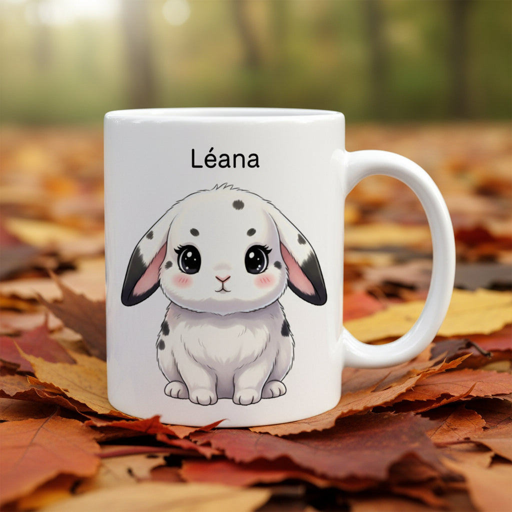 Mug personnalisé lapin bélier