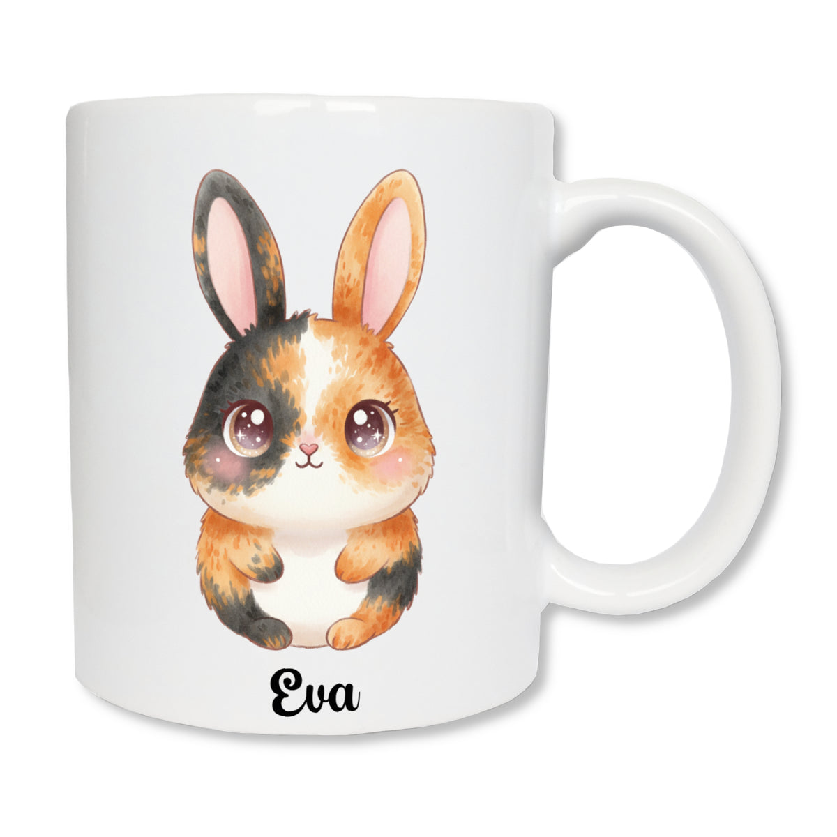 Mug personnalisé lapin kawaii