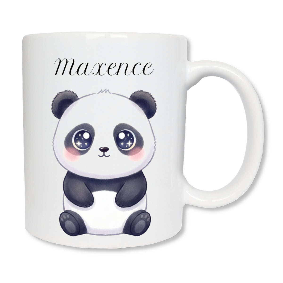 Mug personnalisé panda kawaii