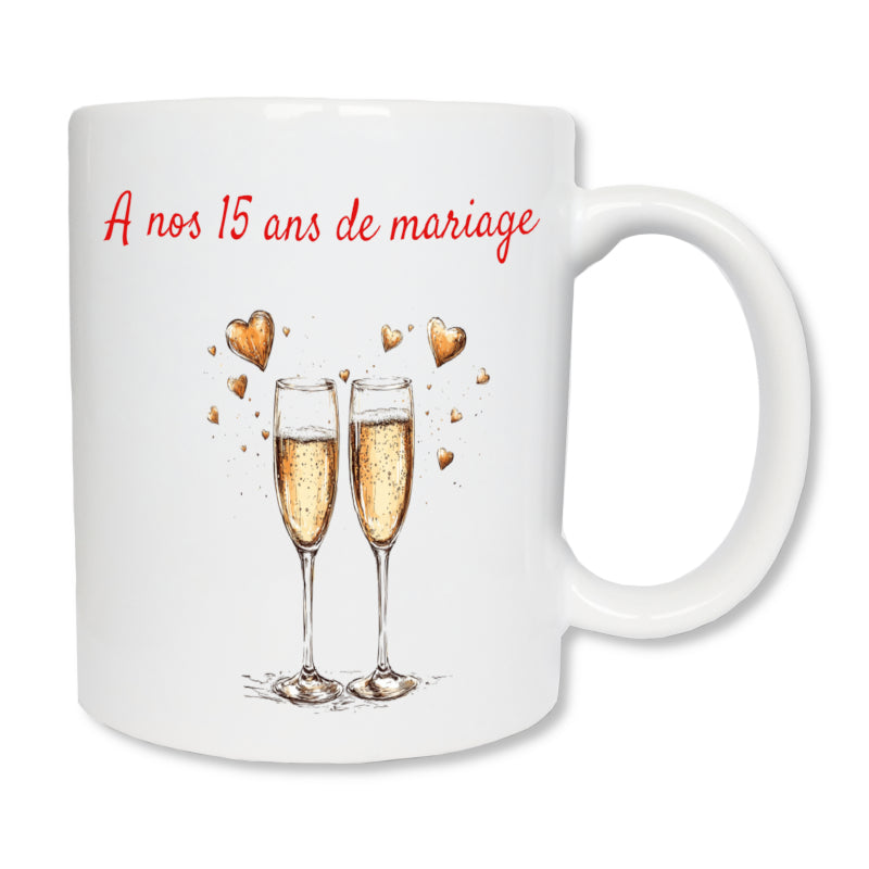 personalized wedding anniversary mug