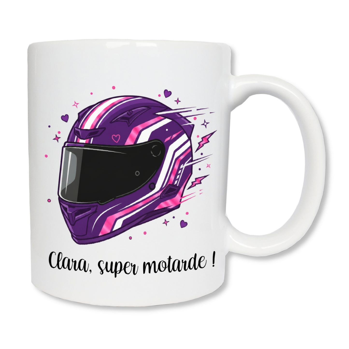 Personalized biker mug