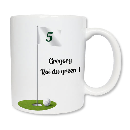 Personalized golf mug 