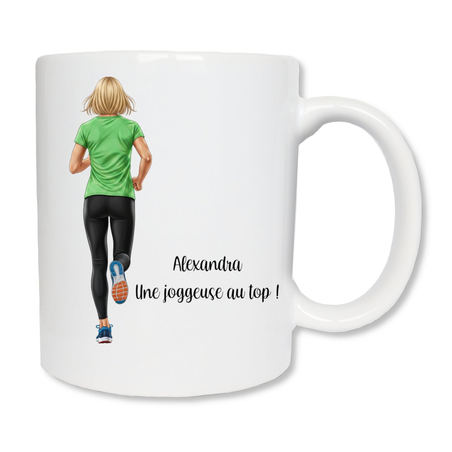 Personalisierte Läufertasse