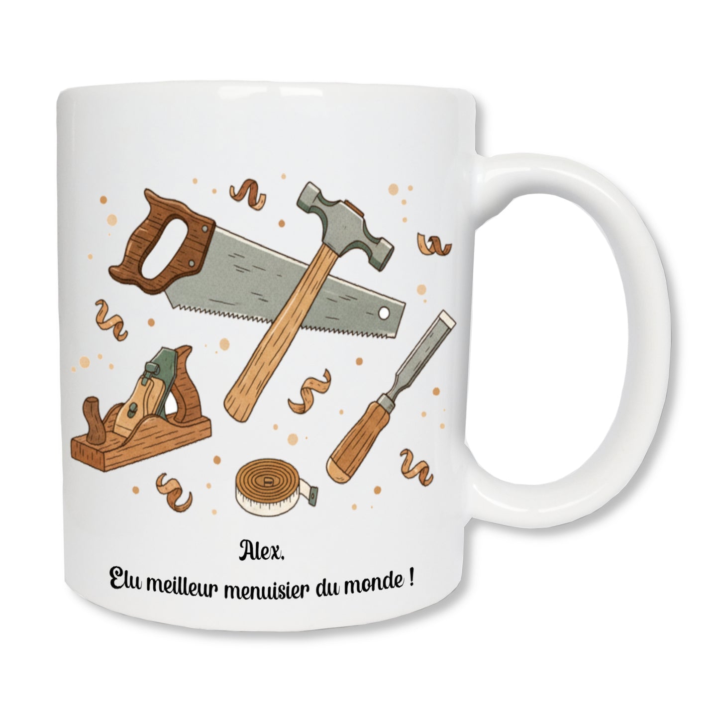 Personalized ukulele mug 