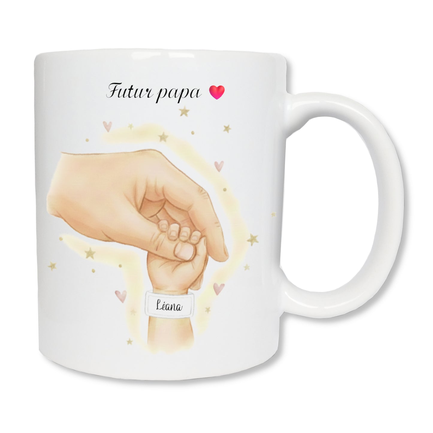 Personalisierte Babyfüße Tasse 
