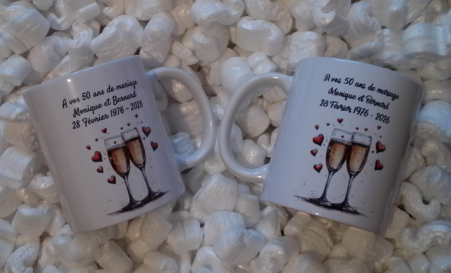 personalized wedding anniversary mug