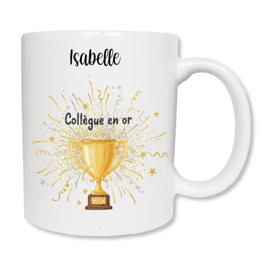 Mug personnalisé collègue de travail