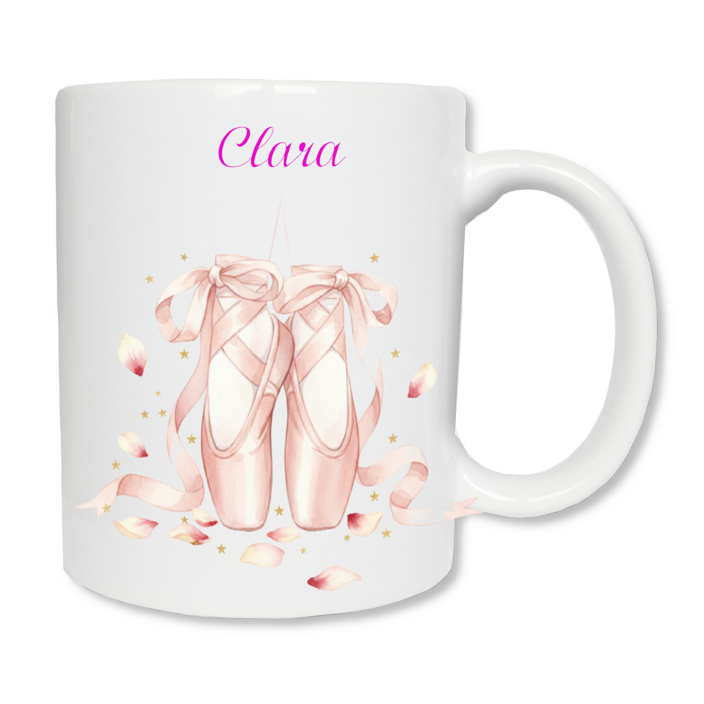 Mug personnalisé danseuse avec prénom – cadeau danse anniversaire Noël