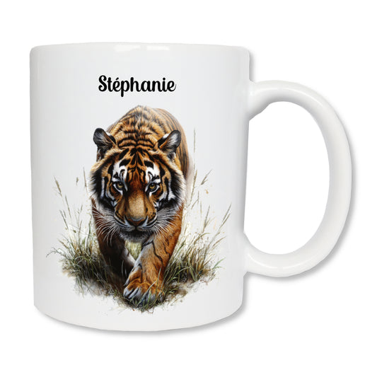 Personalized tiger mug 