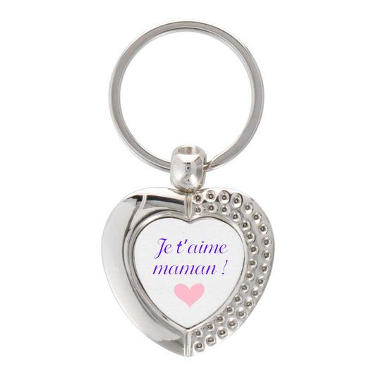 Porte clé coeurpersonnalisé
