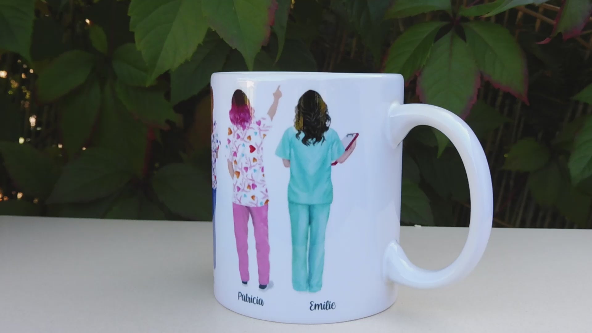 Mug personnalisé infirmières - Idée cadeau femmes - Collègues – LES CREAS  D'ANITA