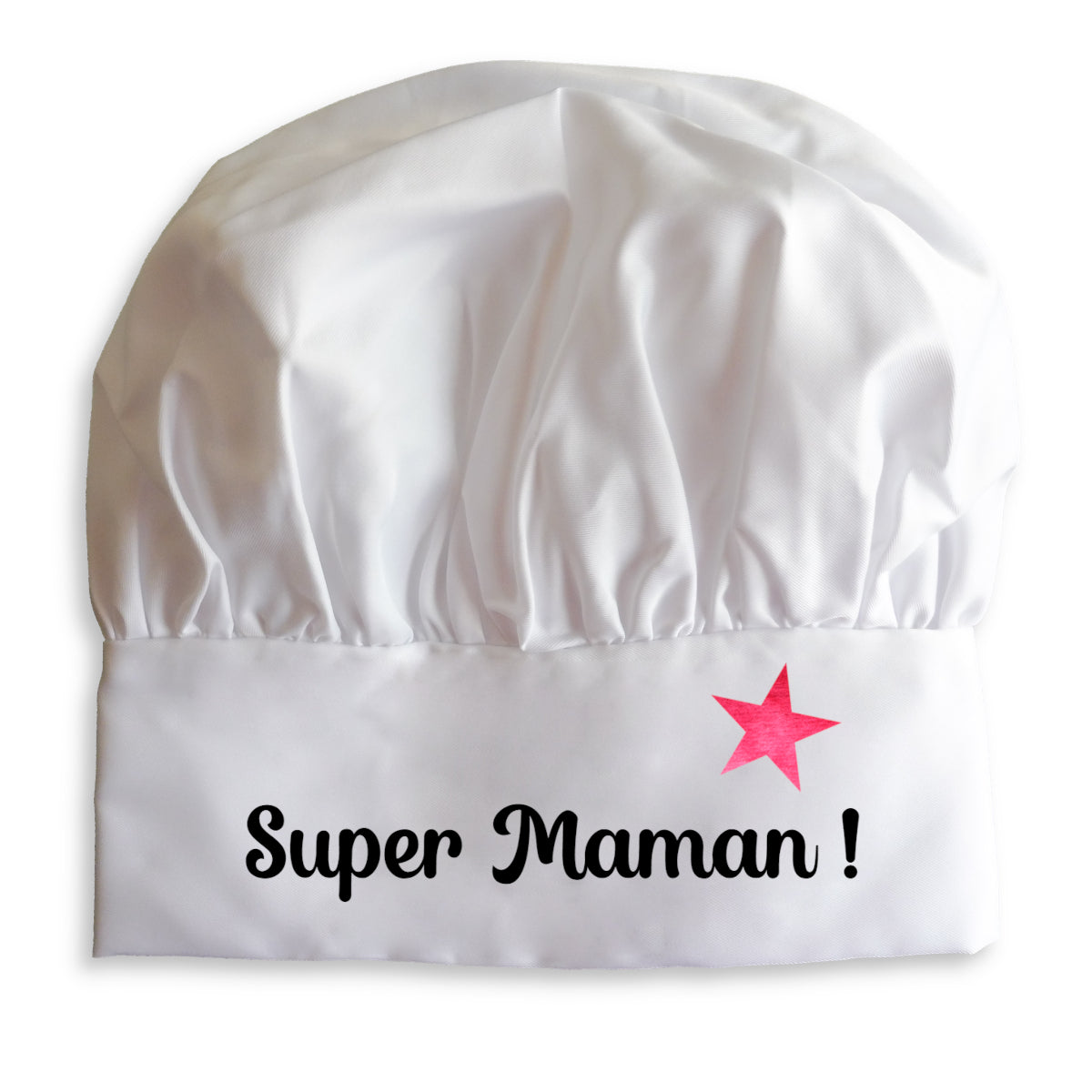 Toque de chef personnalisée - cadeau maman
