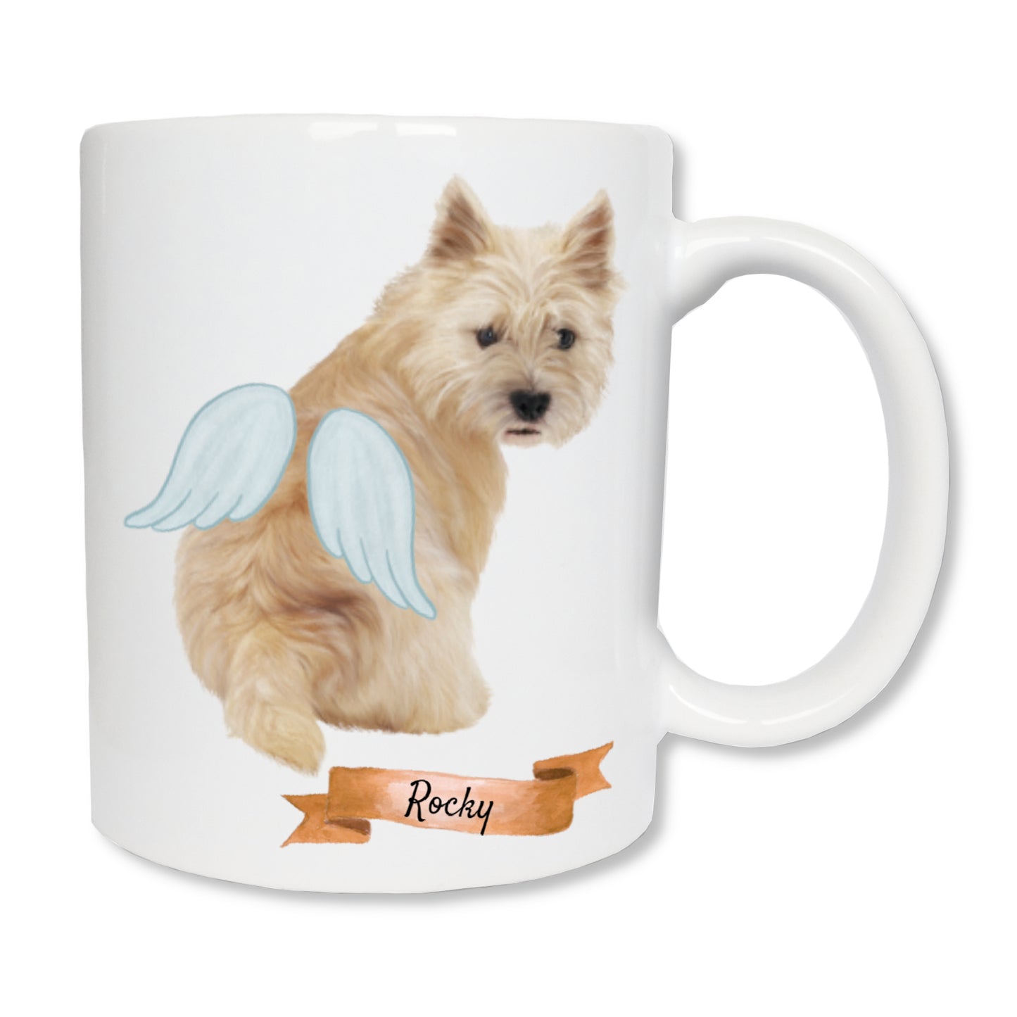 Tazza personalizzata per cane Cairn Terrier e il suo nome
